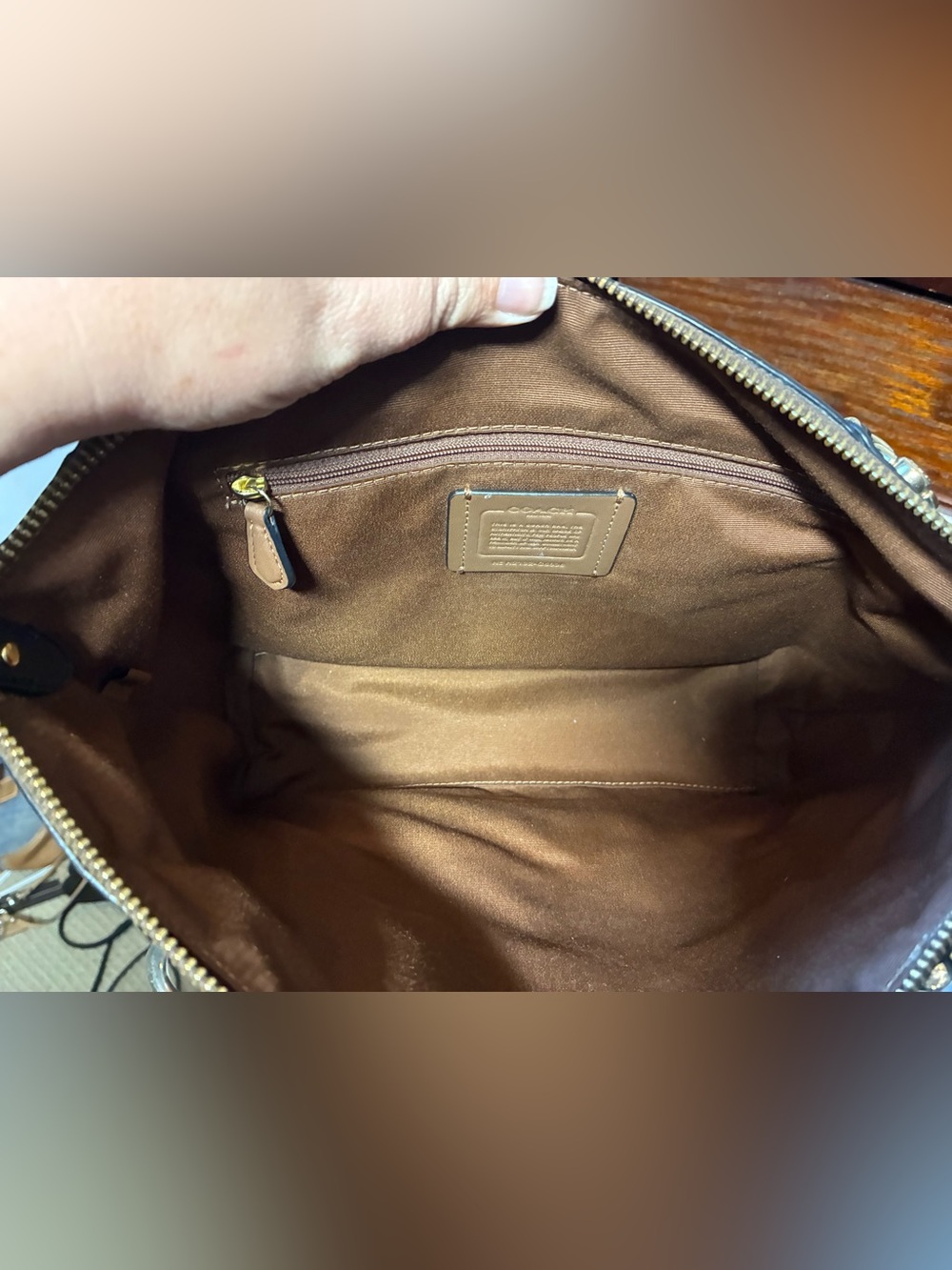 Coach Kacey Satchel Bag - Picture 7 of 8